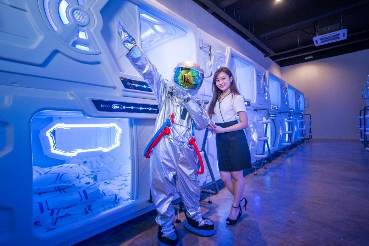 Hashtag.Capsule.Hostel Johor Bahru Ngoại thất bức ảnh